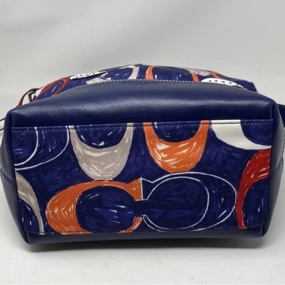 RARE COACH LEGACY HERITAGE SIGNATURE “C” PRINT DUFFLE HOBO/CROSSBODY BAG